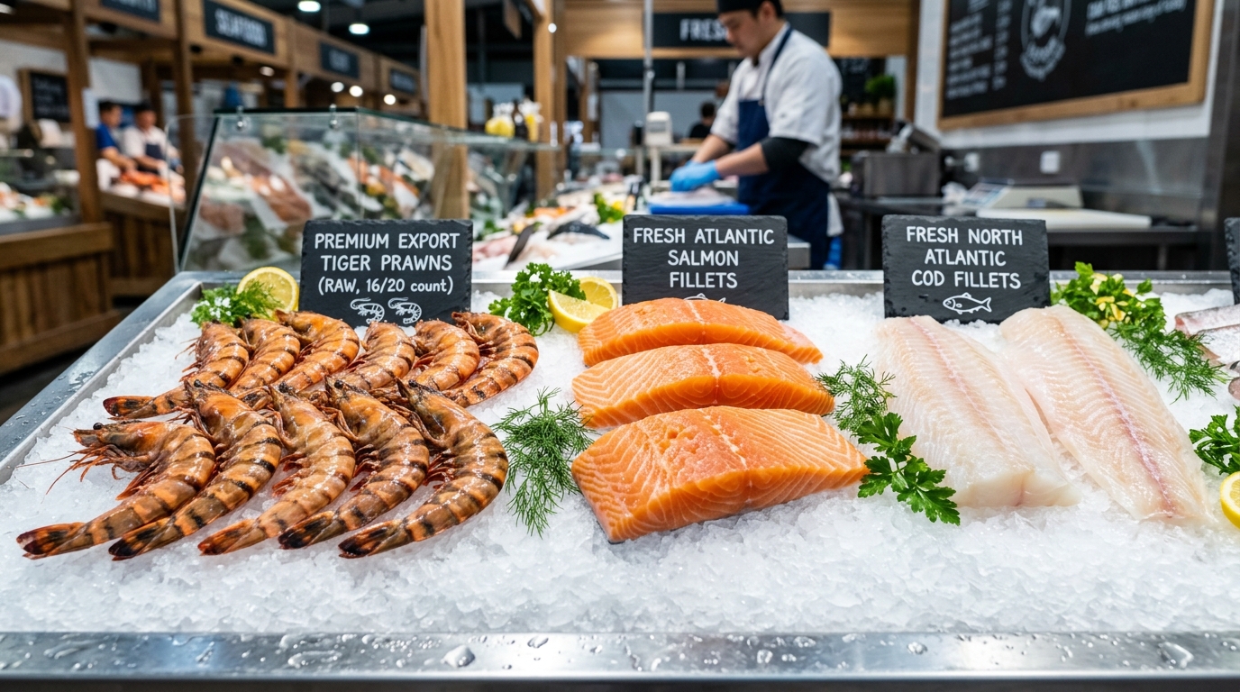 Sea Foods โ Frozen & Chilled