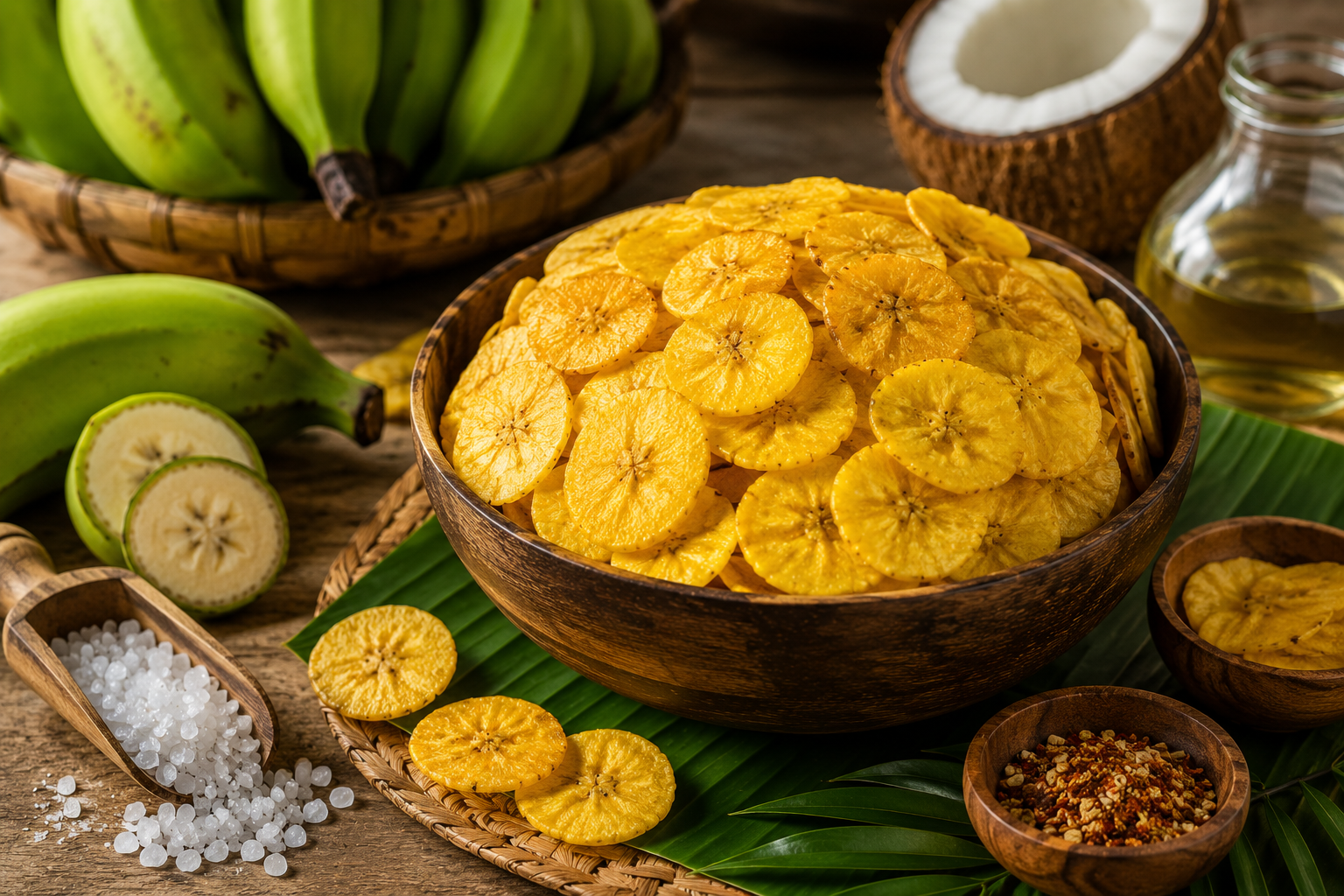 Banana Chips & Snack Chips